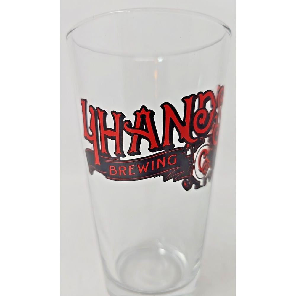 Rare 4 Hands Brewing Company Craft Brewery‎ St. Louis, MO Pint Beer Glass U201